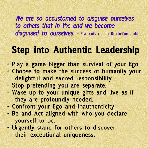 Dr. Lori Todd- Authentic Leadership