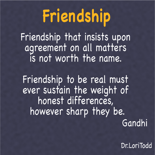 Friendship Gandhi